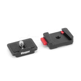 Vlogger Quick Release Adapter W/ Mounting Plate