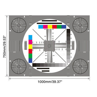 Camera Resolution Test Chart 1000x750mm