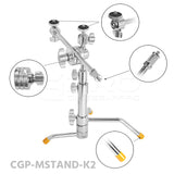 CINEGRIPPRO 3 Sections Mini C-Stand