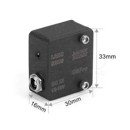 CGPro BMMCC/BMMSC Breakout Box with LANC Port and 12v Input