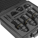 BLAZAR (Great Joy) 3-Lens Hard Case For 1.8X Anamorphic Lens