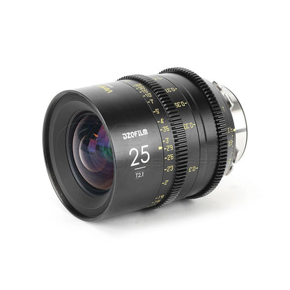 DZOFILM 25mm T2.1 VESPID Prime Full Frame Cinema Lens  PL&EF interchangeable Mount
