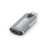 CGPro HDMI 2.0 To USB Video Capture Card Adapter Support 4K 60Fps Input / 1080P 60Fps Output