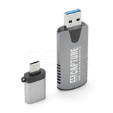 CGPro HDMI 2.0 To USB Video Capture Card Adapter Support 4K 60Fps Input / 1080P 60Fps Output