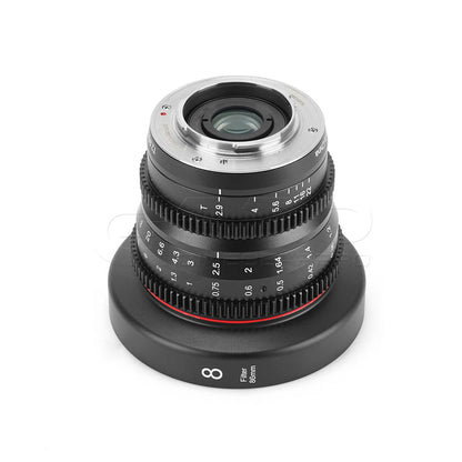MEIKE 8mm T2.9 Manual Focus Cinema Prime Lens MFT Mount
