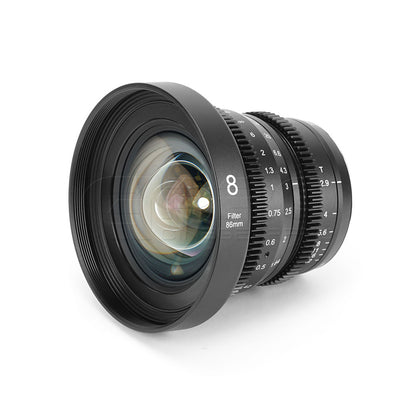 MEIKE 8mm T2.9 Manual Focus Cinema Prime Lens MFT Mount