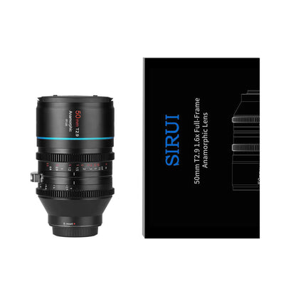 SIRUI Venus 50mm T2.9 1.6x Full Frame Anamorphic Lens(L/E/RF/Z Mount)