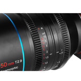 SIRUI Venus 50mm T2.9 1.6x Full Frame Anamorphic Lens(L/E/RF/Z Mount)