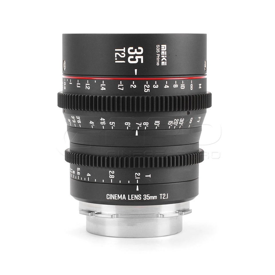 Meike 75mm T2.1 S35 シネマレンズ (PLマウント) MEIKE 35mm T2