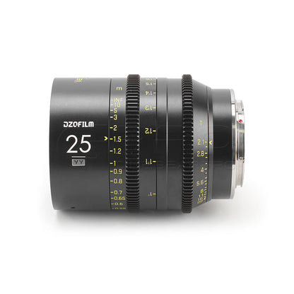DZOFILM 25mm T2.1 VESPID Prime Full Frame Cinema Lens  PL&EF interchangeable Mount
