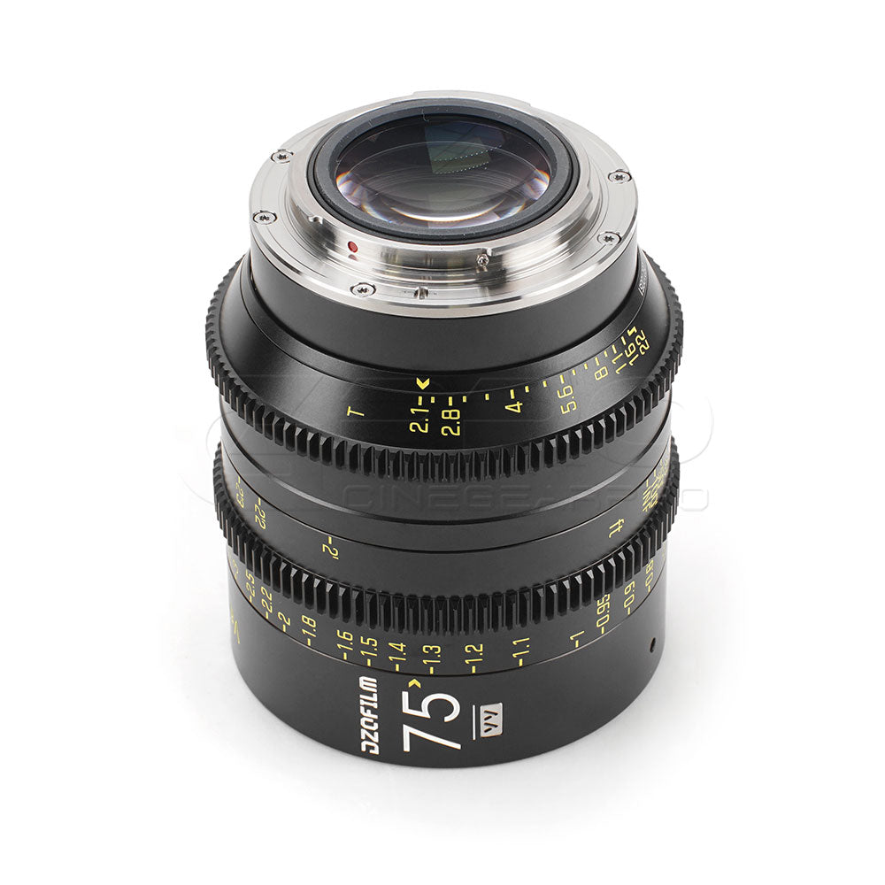 DZOFILM 75mm T2.1 VESPID Prime Full Frame Cinema Lens PL&EF interchangeable Mount