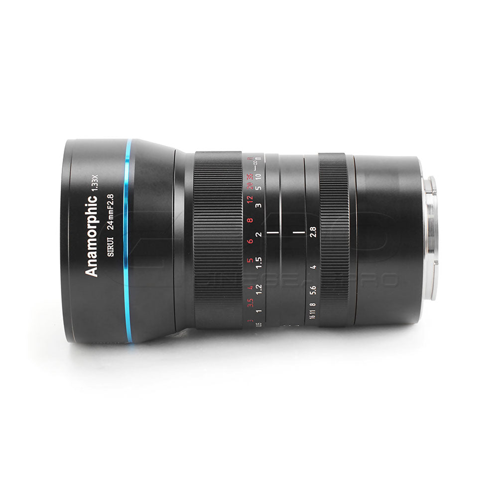 SIRUI 24MM F2.8 1.33x Anamorphic Lens (MFT/E/EF-M/Z/X Mount)
