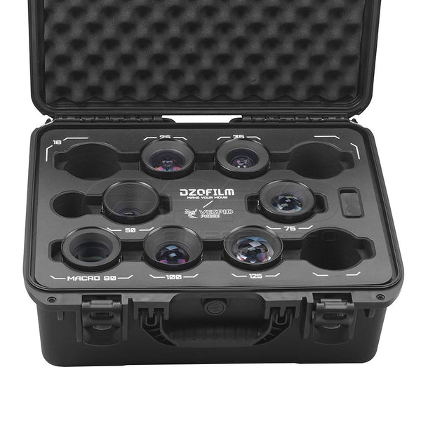 DZOFILM 10-Lens Hard Case for VESPID Primes Cinema Lens