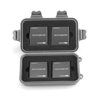 CINEDISKPRO Quad SSD Hard Case For Ultra Portable SSD MK1