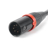 Aputure 5-Pin Male-to-Female XLR cable for LS C300d II/300x/Nova P300c