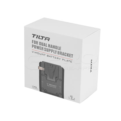 TiLTA TGA-DHB-V V-Mount Battery Plate for Dual Handle Power Supply Bracket