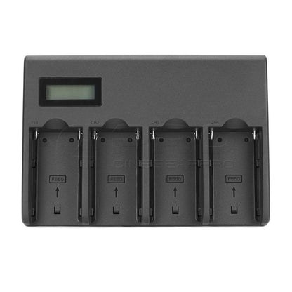 CGPro NP-F Battery Quad Charger For F970/F770/F550