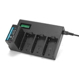 CGPro NP-F Battery Quad Charger For F970/F770/F550