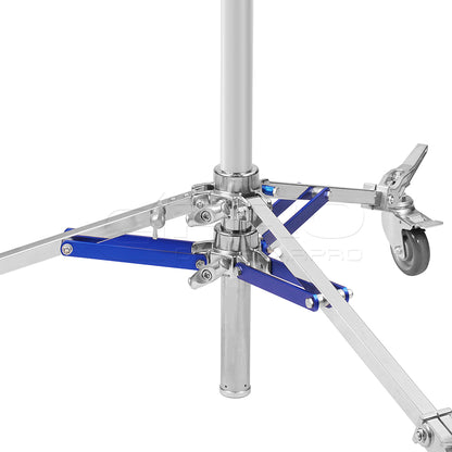 CINEGRIPPRO G07004 Junior Roller Stand with Boom Arm Maximum Height 4080mm/161" Load Capacity 20kg/44lbs