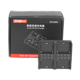 ZITAY 4-Bay Smart PD Fast Charger for Sony NP-F550/F570/F750/F980