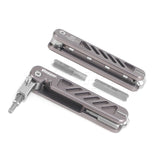 Vlogger Folding Allen Wrenches Set with Flat Screwdriver