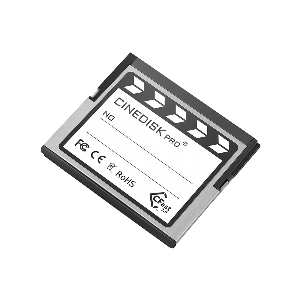 CINEDISKPRO CFast 2.0 Memory Card 4K RAW 256GB/512GB/1TB
