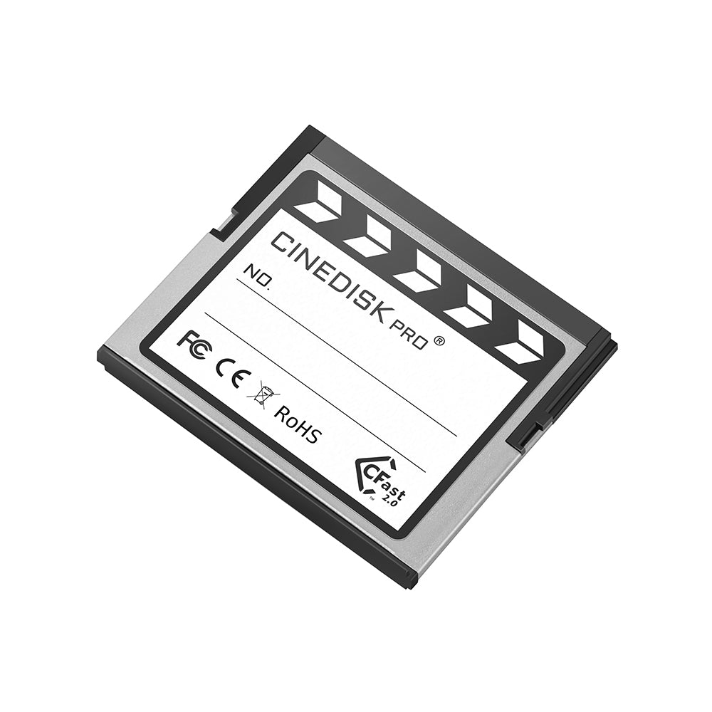 CINEDISKPRO CFast 2.0 Memory Card 4K RAW 512GB