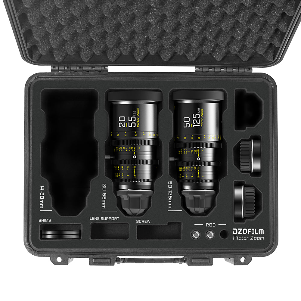 DZOFILM Pictor Zoom Dual Lens Bundle 20-55mm + 50-125mm T2.8