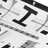 ISO 12233 2X Standard Resolution Test Chart 765x475mm