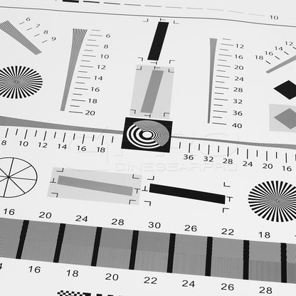 ISO 12233 2X Enhanced Resolution Test Chart 765x475mm