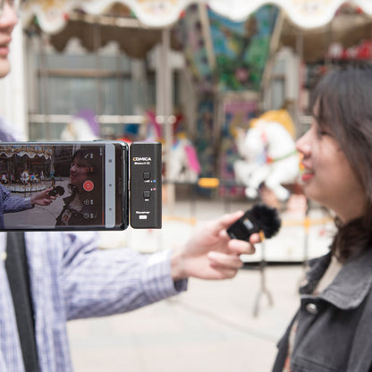Comica BoomX-D 2.4G Digital 1-Trigger-2 Wireless Microphone  - CINEGEARPRO
