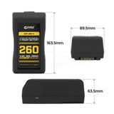 CGPro 260WH V-Mount Lithium-ion Rechargeable Battery 14.8V 18Ah