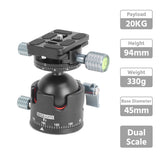 CINEGRIPPRO 20Kg Payload Panoramic Ball Head