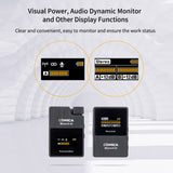 Comica BoomX-D 2.4G Digital 1-Trigger-2 Wireless Microphone  - CINEGEARPRO
