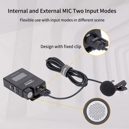 Comica BoomX-D 2.4G Digital 1-Trigger-2 Wireless Microphone  - CINEGEARPRO