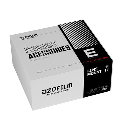 DZOFILM Lens Mount For Catta Full Frame Zoom Lens