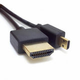 CGPro Super Thin Micro HDMI Male to HDMI Male HDMI Cable 100cm HDMI Cable - CINEGEARPRO