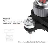 Vlogger Cherry Cable Clip Clamp 1/4 Universal Single Side Wire Retainer Clamp - CINEGEARPRO