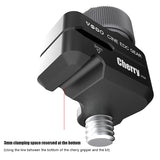 Vlogger Cherry Cable Clip Clamp 1/4 Universal Single Side Wire Retainer Clamp - CINEGEARPRO
