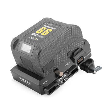 TiLTA TA-BTP3-V-B Smart V Mount Battery Plate – Black