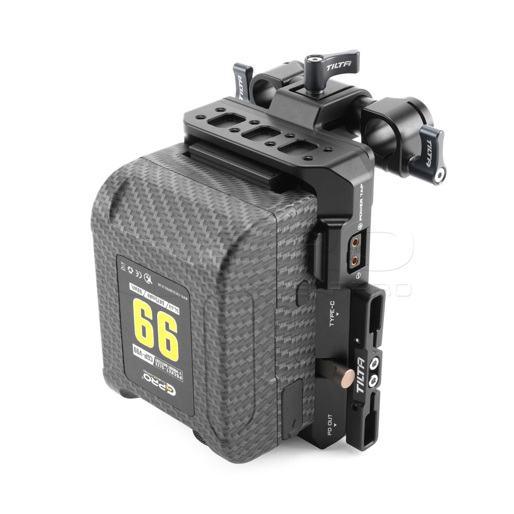 TiLTA TA-BTP3-V-B Smart V Mount Battery Plate – Black
