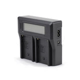 CGPro NP-F Dual Digital Battery Charger w/ LCD Display For NP-F970/750/550 Charger - CINEGEARPRO