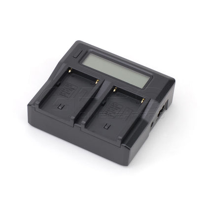 CGPro NP-F Dual Digital Battery Charger w/ LCD Display For NP-F970/750/550 Charger - CINEGEARPRO
