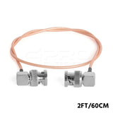 CGPro Ultra Thin Dual Right Angled BNC Male HD-SDI 6G-SDI Cable SDI Cable - CINEGEARPRO