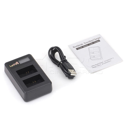 CGPro USB Dual Charger With LCD Display For NP-FW50 Battery Charger - CINEGEARPRO