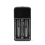 CGPro Double-Slots USB Battery Charger W/ LCD Display for Li-ion/Ni-MH 18650 18350 Batteries Charger - CINEGEARPRO