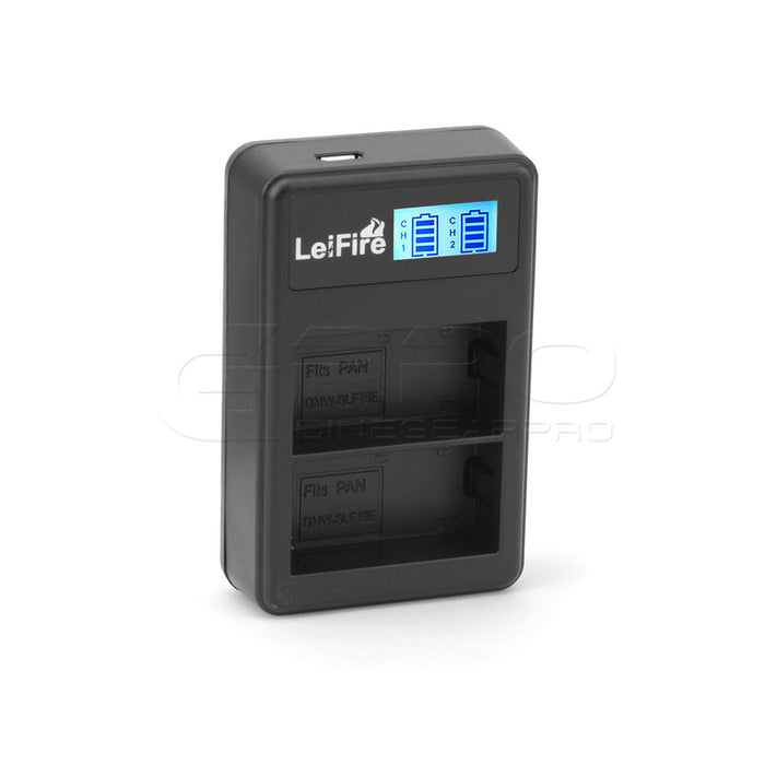 CGPro USB Dual Charger With LCD Display For BLF19E Battery Charger - CINEGEARPRO