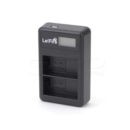 CGPro USB Dual Charger With LCD Display For BLF19E Battery Charger - CINEGEARPRO
