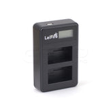 CGPro USB Dual Charger With LCD Display For NP-FW50 Battery Charger - CINEGEARPRO