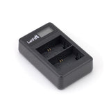 CGPro USB Dual Charger With LCD Display For LP-E6 Battery Charger - CINEGEARPRO